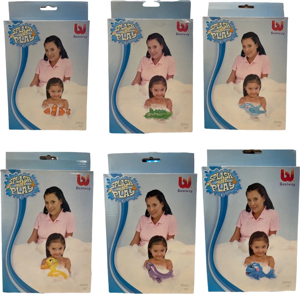 Bestway Opblaasbare Mini Dieren - 2 Stuks
