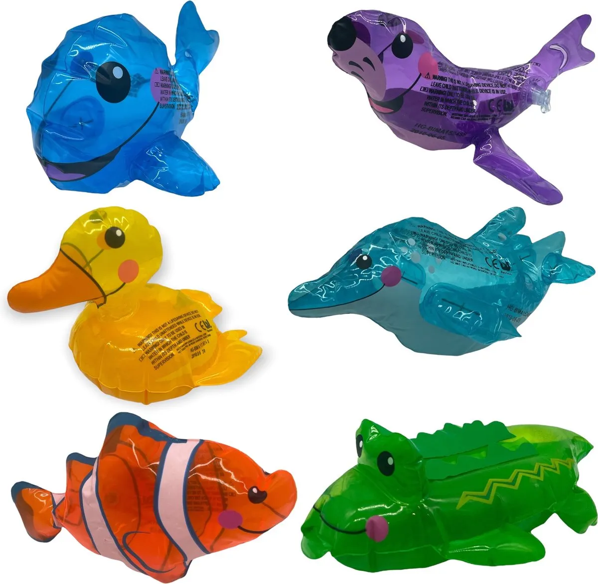 Bestway Opblaasbare Mini Dieren - 2 Stuks