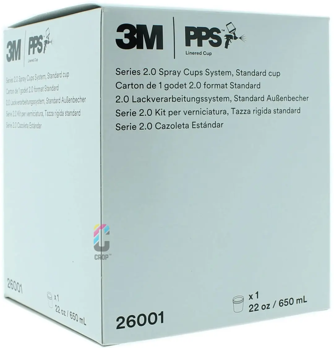 3M PPS 2.0 Buitenbeker Standaard 650ml