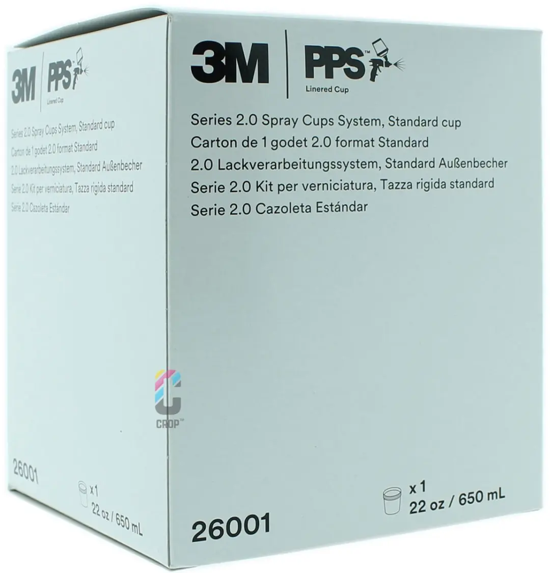 3M PPS 2.0 Buitenbeker Standaard 650ml - Meerkleurig