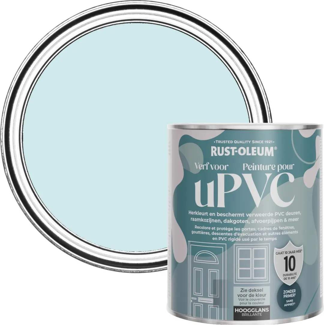 Rust-Oleum Blauw Hoogglans Verf PVC