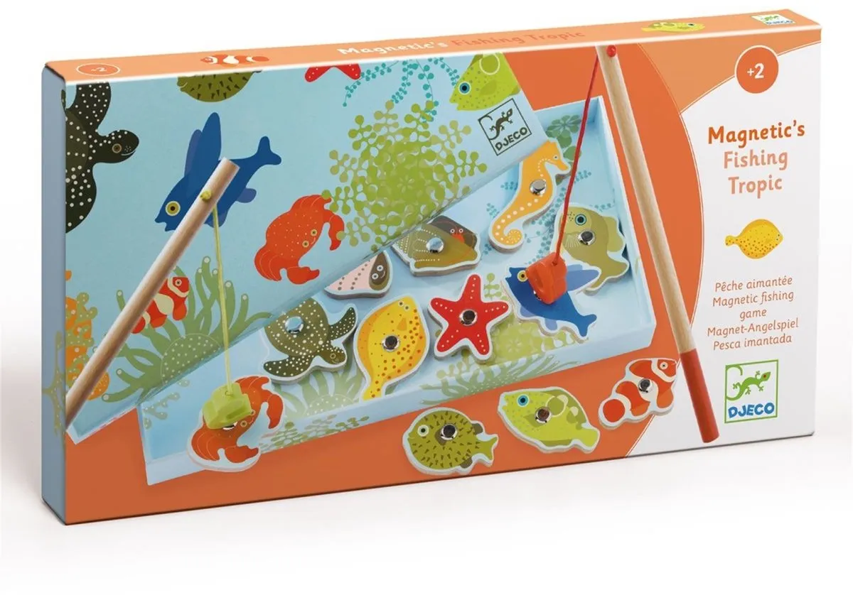 Djeco Magneetvisspel Fishing Dream - 12 Visjes