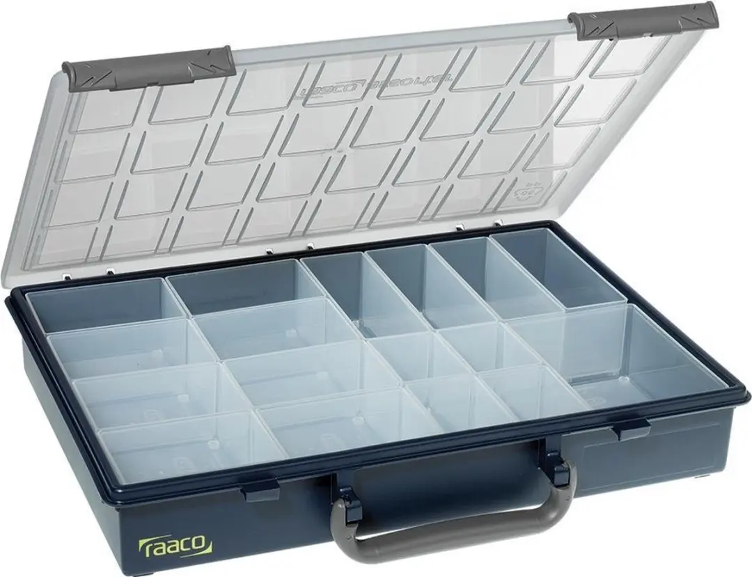 Raaco Handybox Assortimentsdoos 136242 - 4 Stuks - Blauw/Zwart - afbeelding 6 van 6