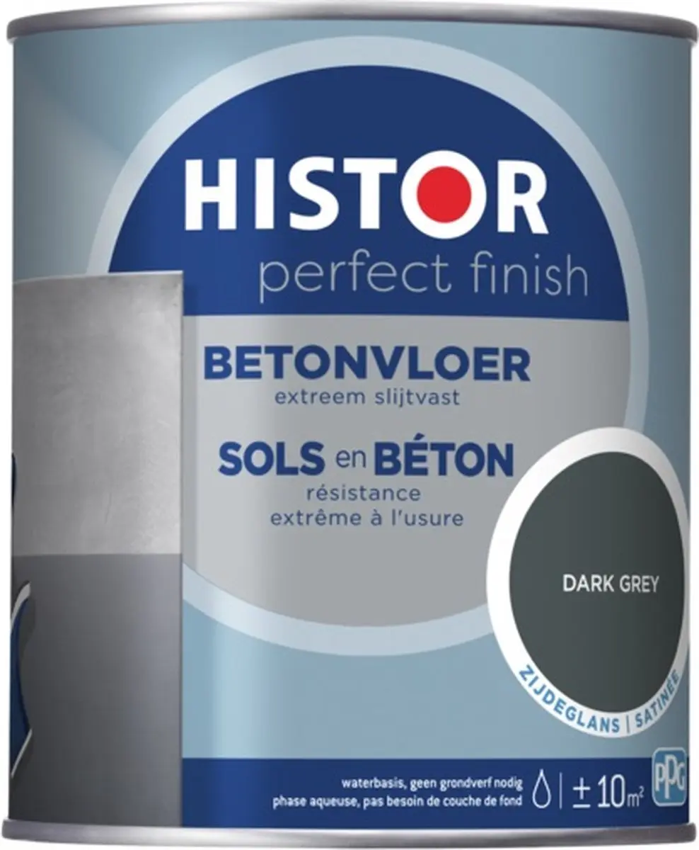 Histor Perfect Finish Betonverf Zijdeglans 0.75L