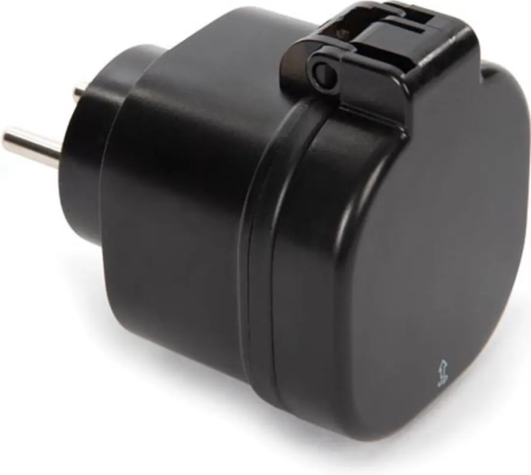 Perel Smart Wifi-Stekker SMART1002 Buitenshuis - Zwart