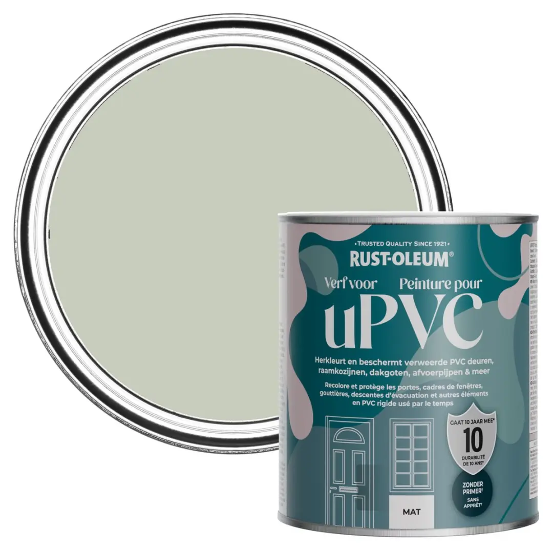 Rust-Oleum Groen Verf voor PVC Aloe 750ml