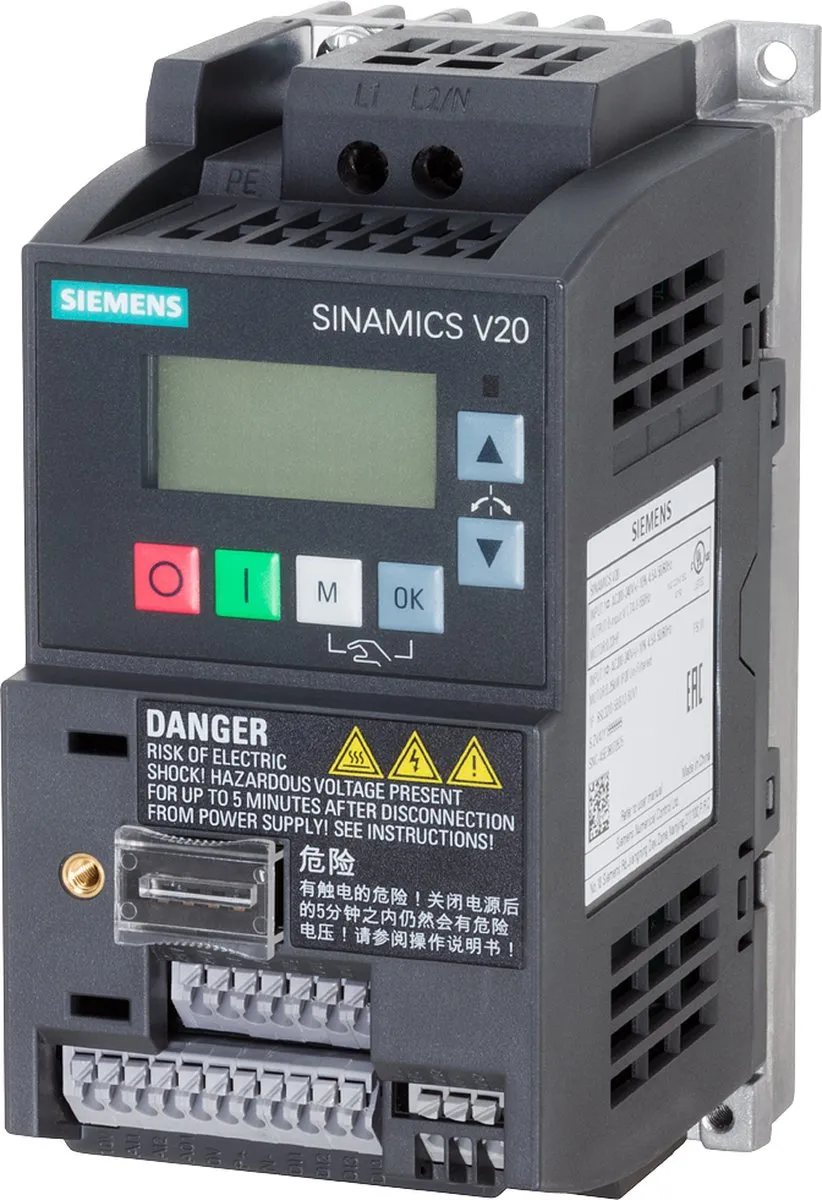 Siemens Basis Converter 6SL3210-5BB15-5BV1 0.55kW