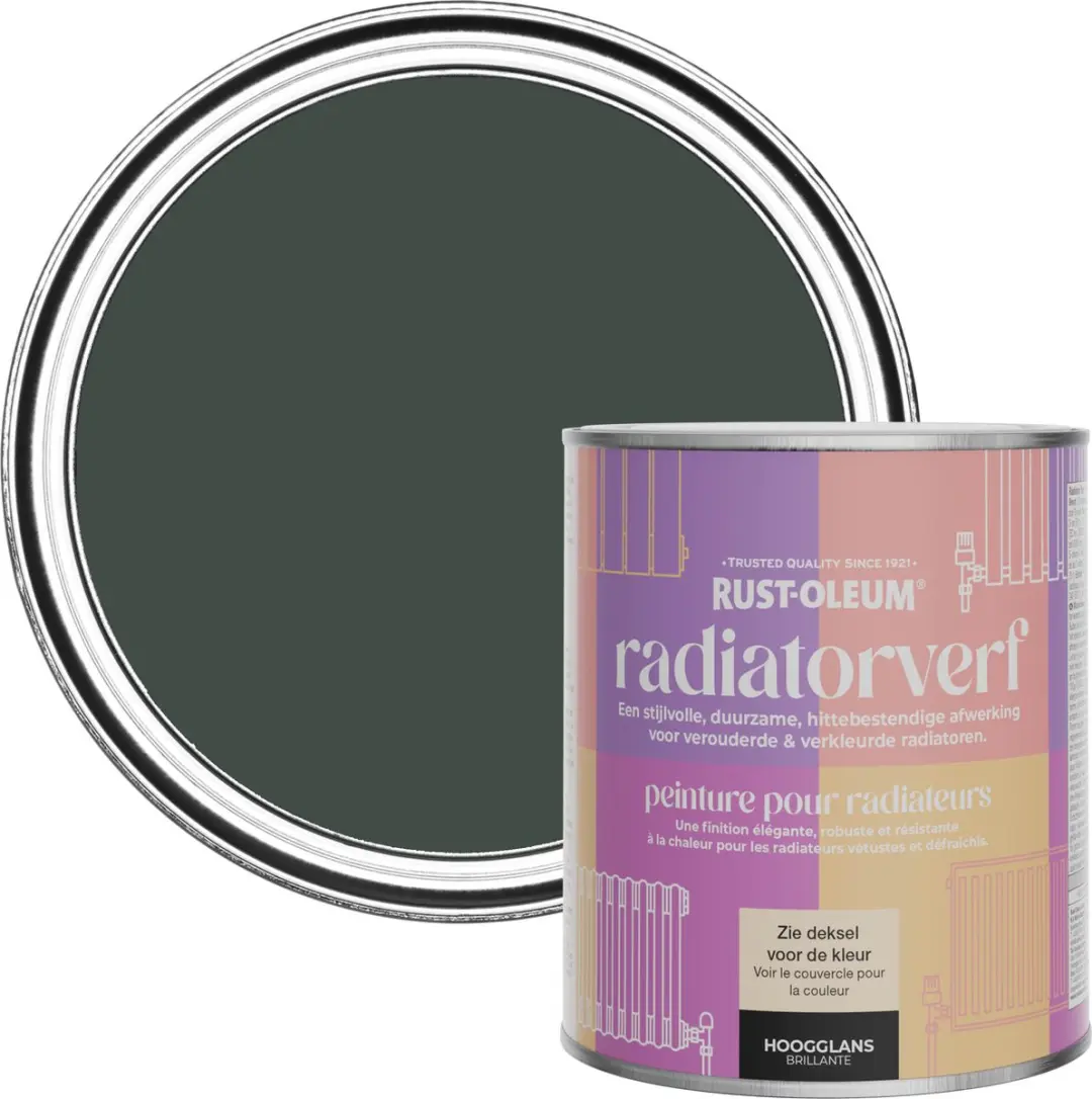Rust-Oleum Radiatorverf Hoogglans Avonddiner 750ml