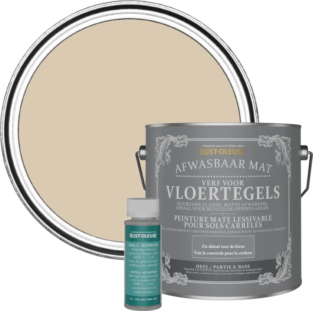Rust-Oleum Klei Vloertegelverf 2,5L