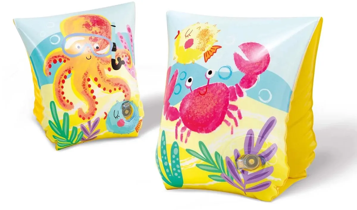 Intex Octopus Zwembandjes 23x15cm - 58652