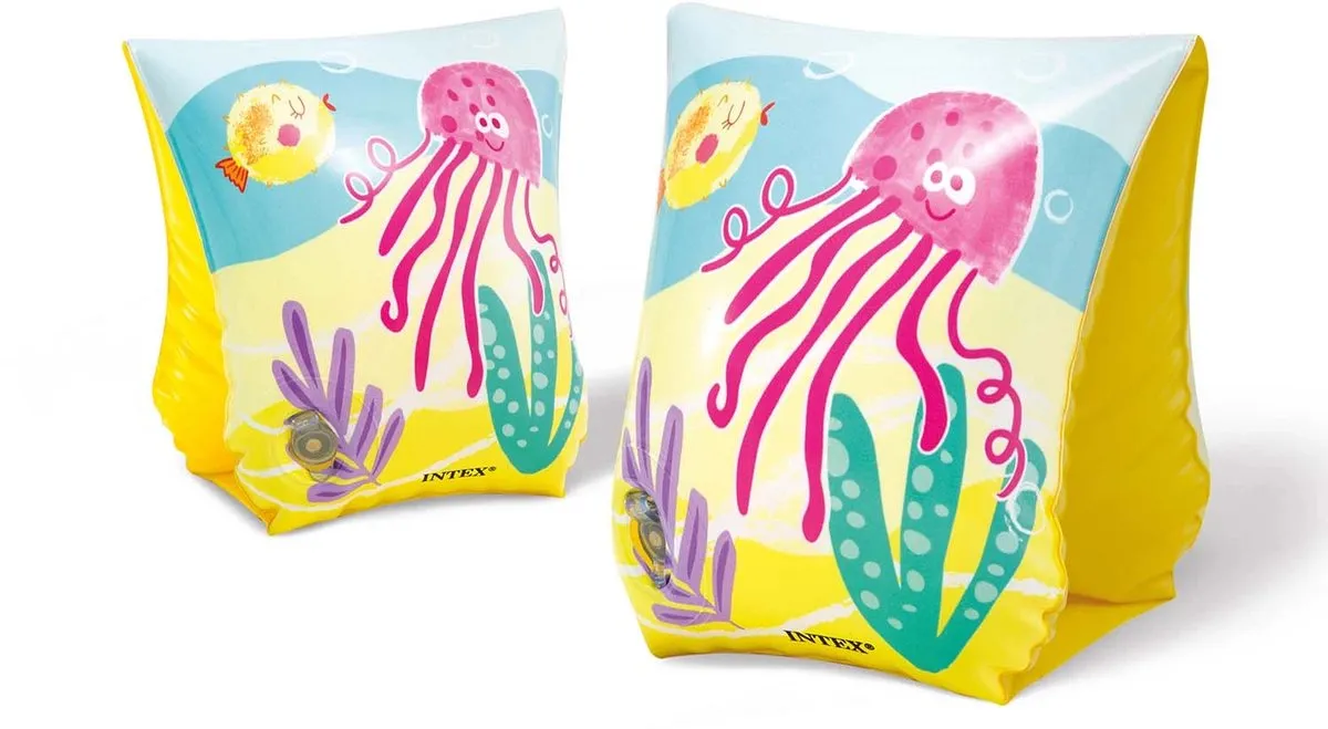 Intex Octopus Zwembandjes 23x15cm - 58652