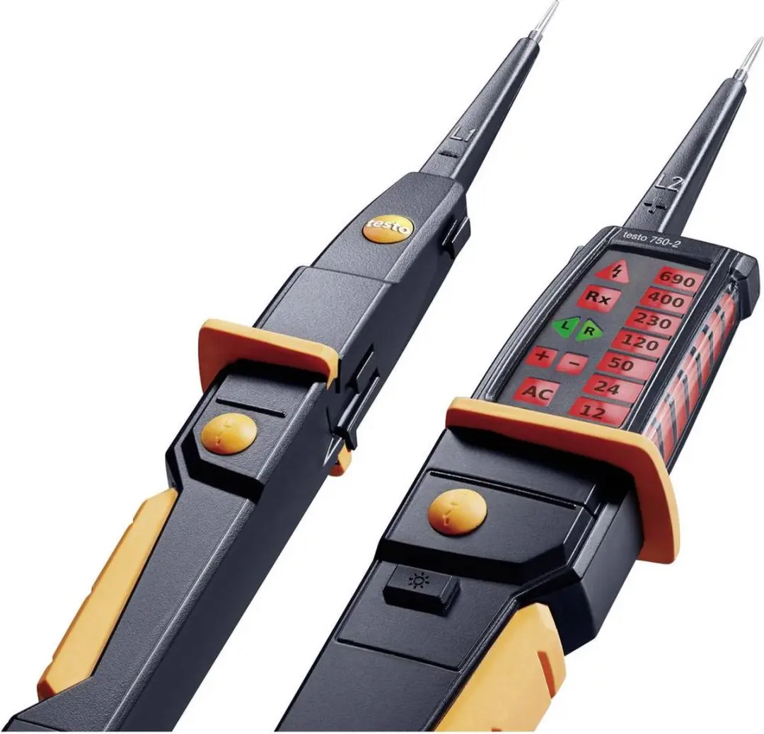 Testo 750-2 Tweepolige Spanningstester - CAT IV 600V