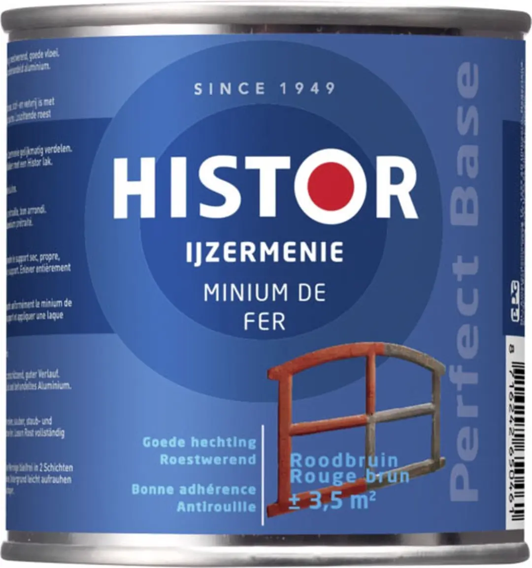 Histor Perfect Base IJzermenie 0,25L - Roodbruin