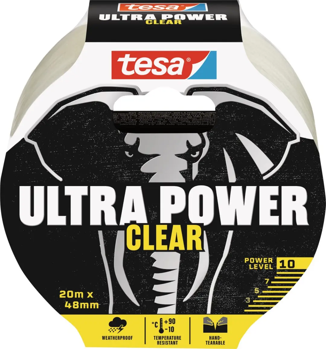 Tesa 56497-00-01 Reparatietape Transparant 20m x 48mm