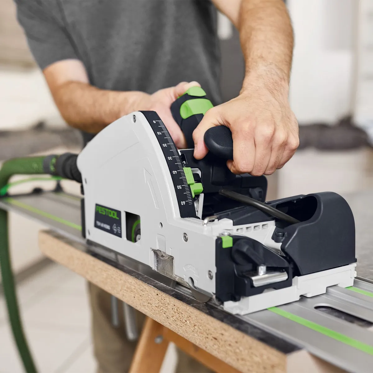 Festool TSV 60 KEBQ-Plus-FS Invalzaag 1500W - 168mm