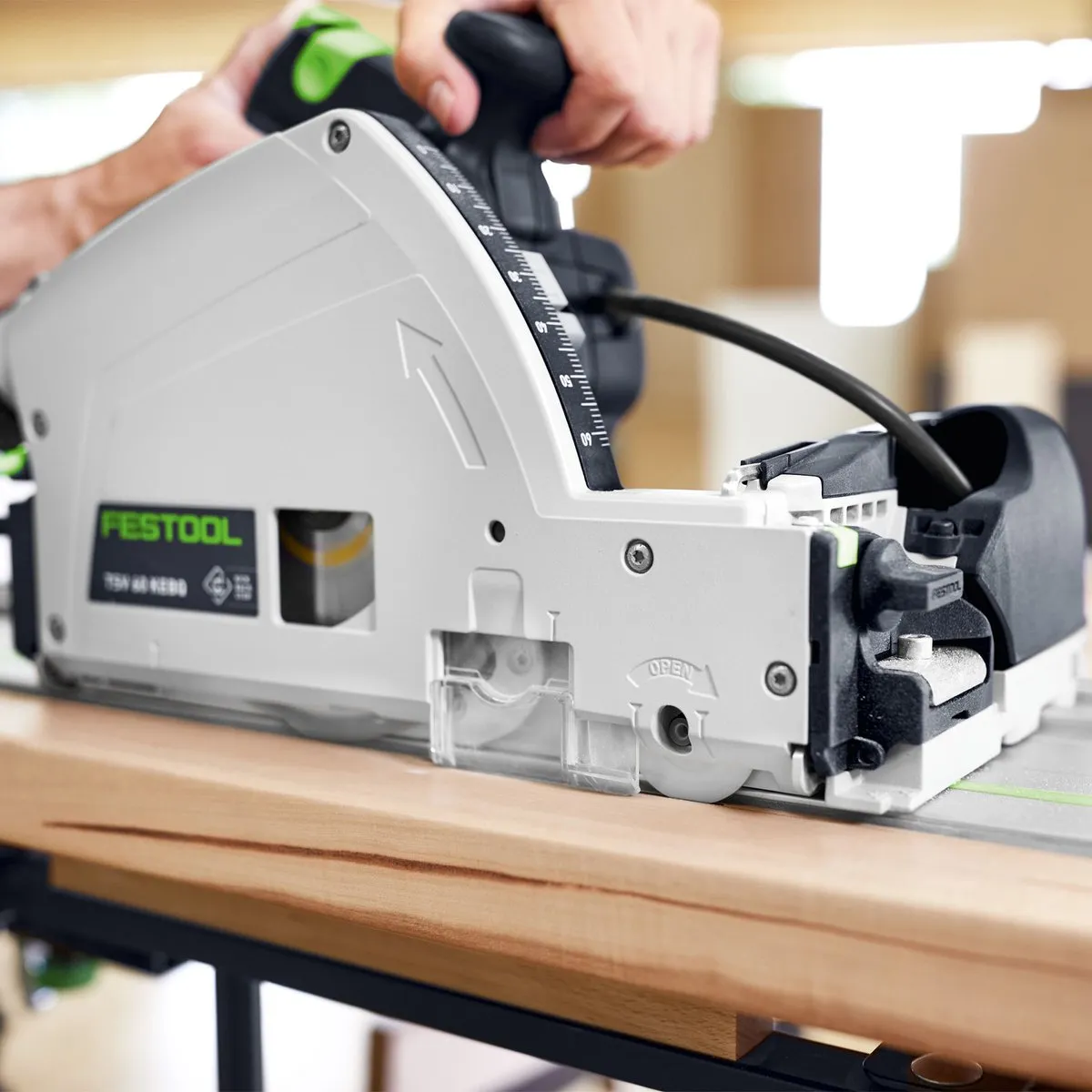 Festool TSV 60 KEBQ-Plus-FS Invalzaag 1500W - 168mm