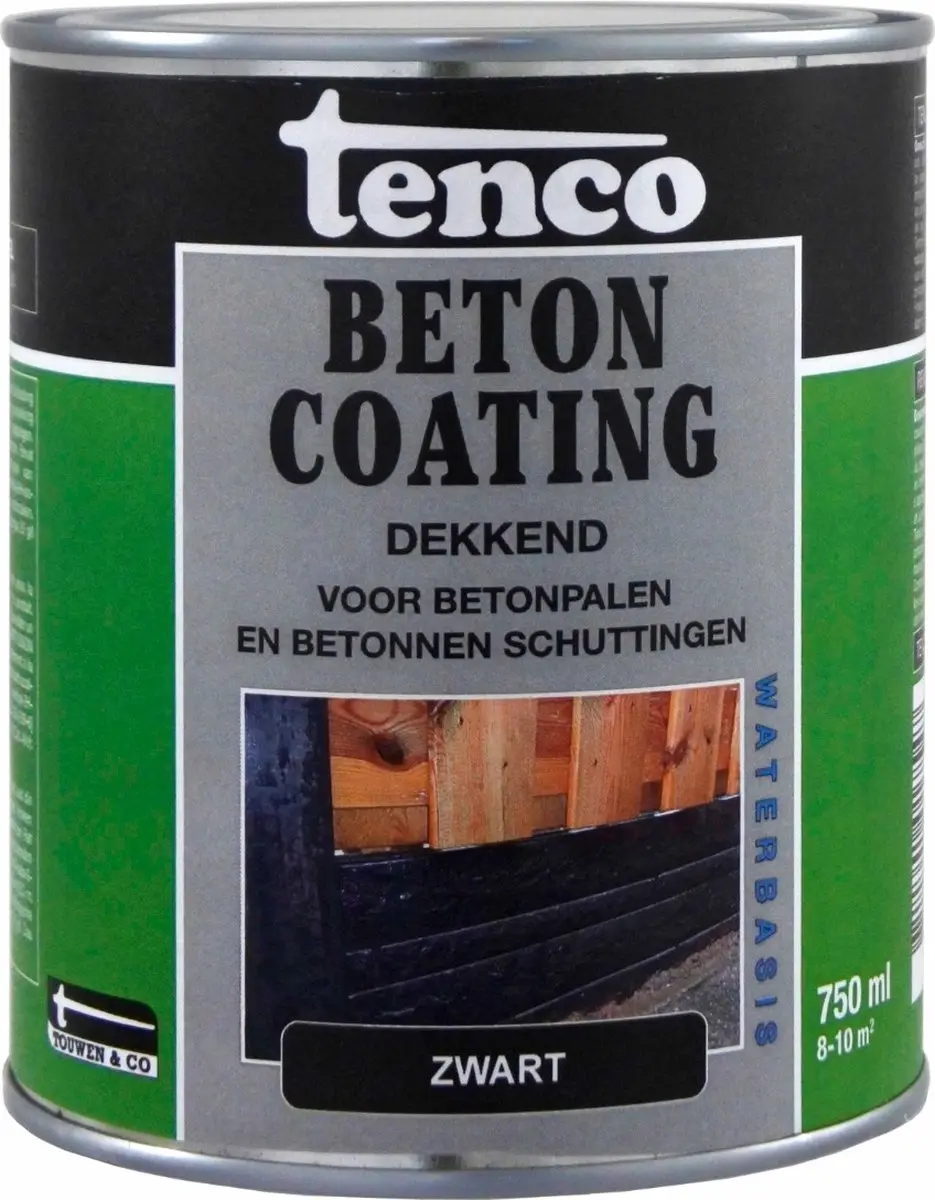 Tenco Beton Coating Zwart 750ml
