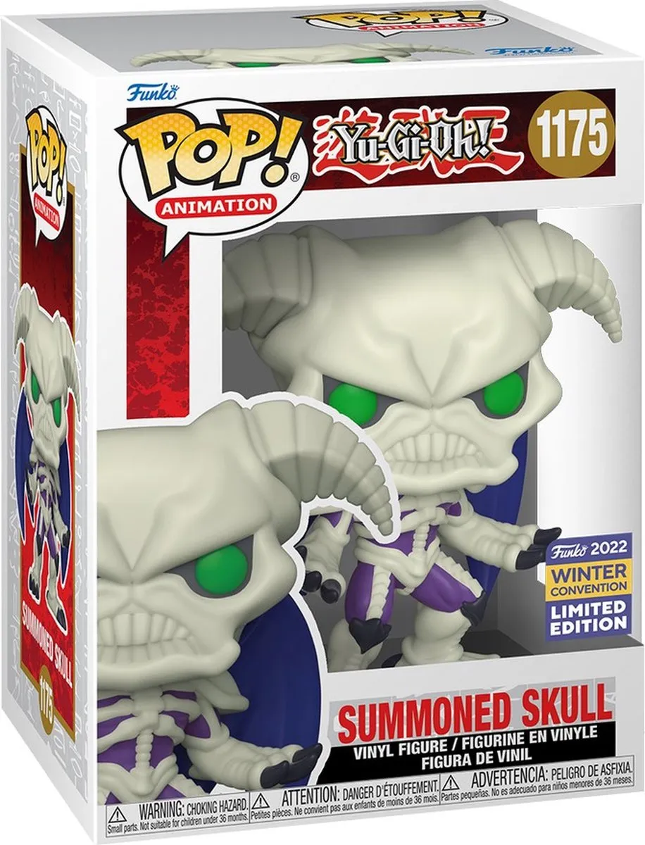 Funko Pop! Yu-Gi-Oh! Summoned Skull DRM220602 - Vinylfiguur 9cm - Multicolor