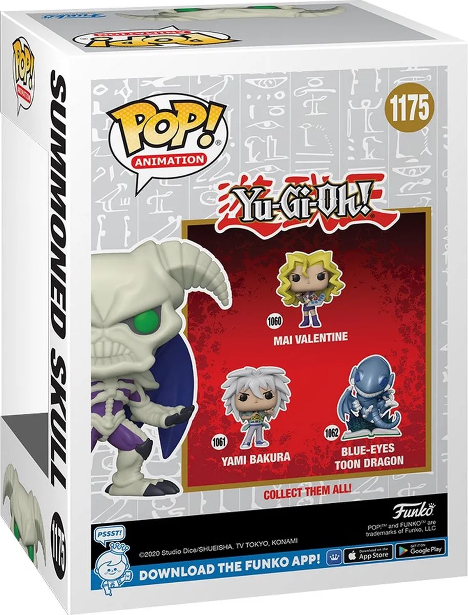 Funko Pop! Yu-Gi-Oh! Summoned Skull DRM220602 - Vinylfiguur 9cm - Multicolor