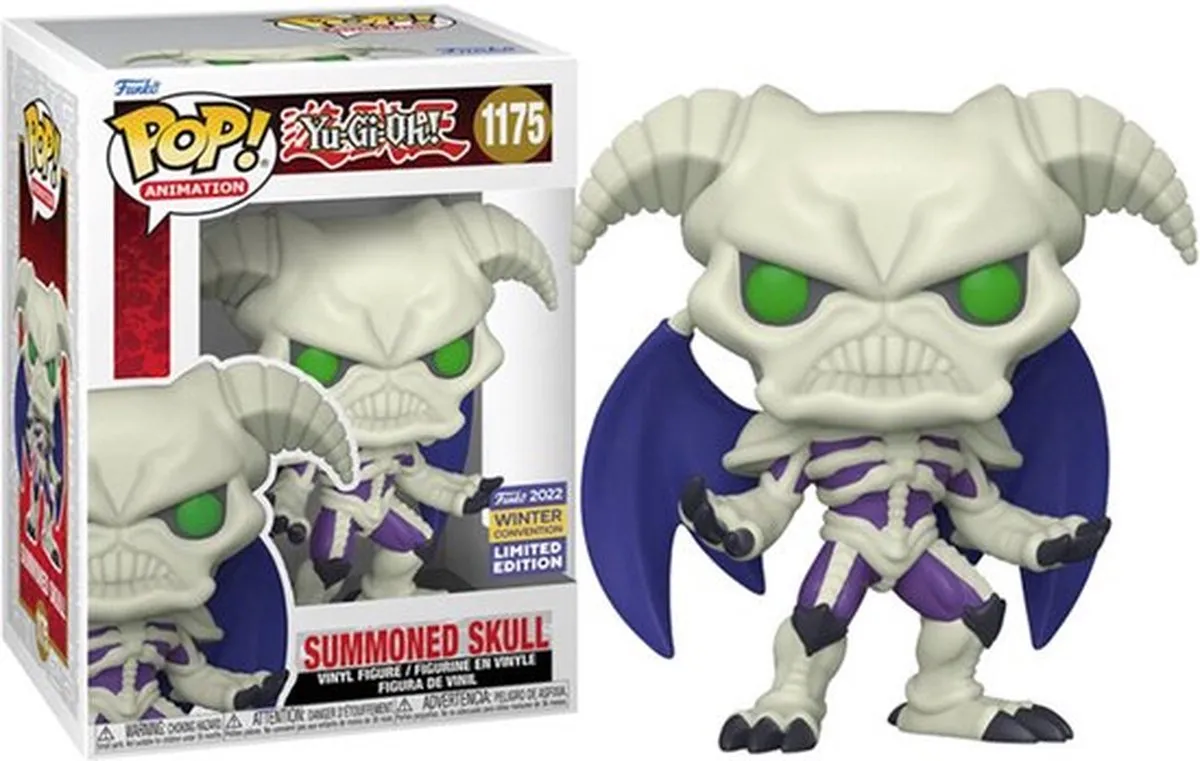 Funko Pop! Yu-Gi-Oh! Summoned Skull DRM220602 - Vinylfiguur 9cm - Multicolor