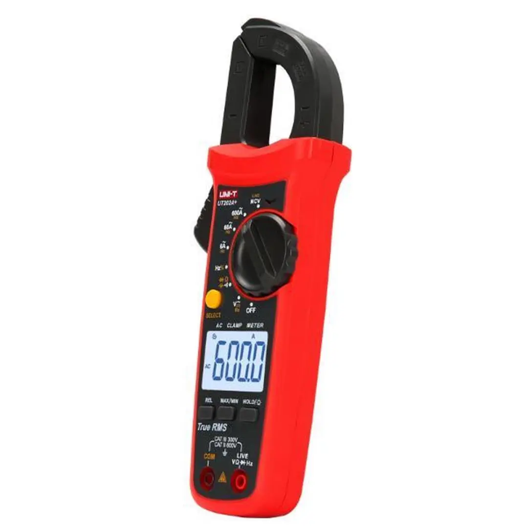 UNI-T UT202A+ True RMS Digitale Klemmultimeter - Rood/Zwart