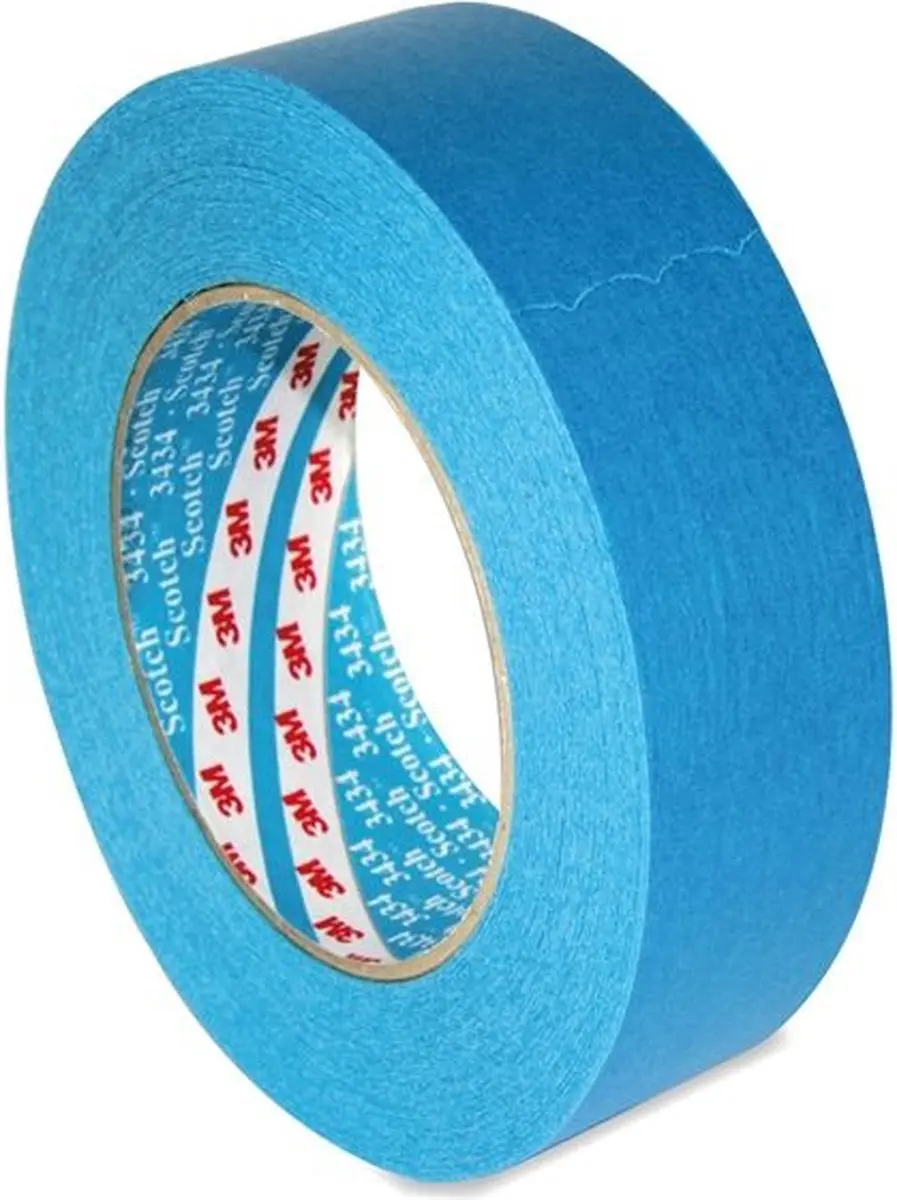 3M Scotchblauw Maskerband 3434 36mm - Blauw