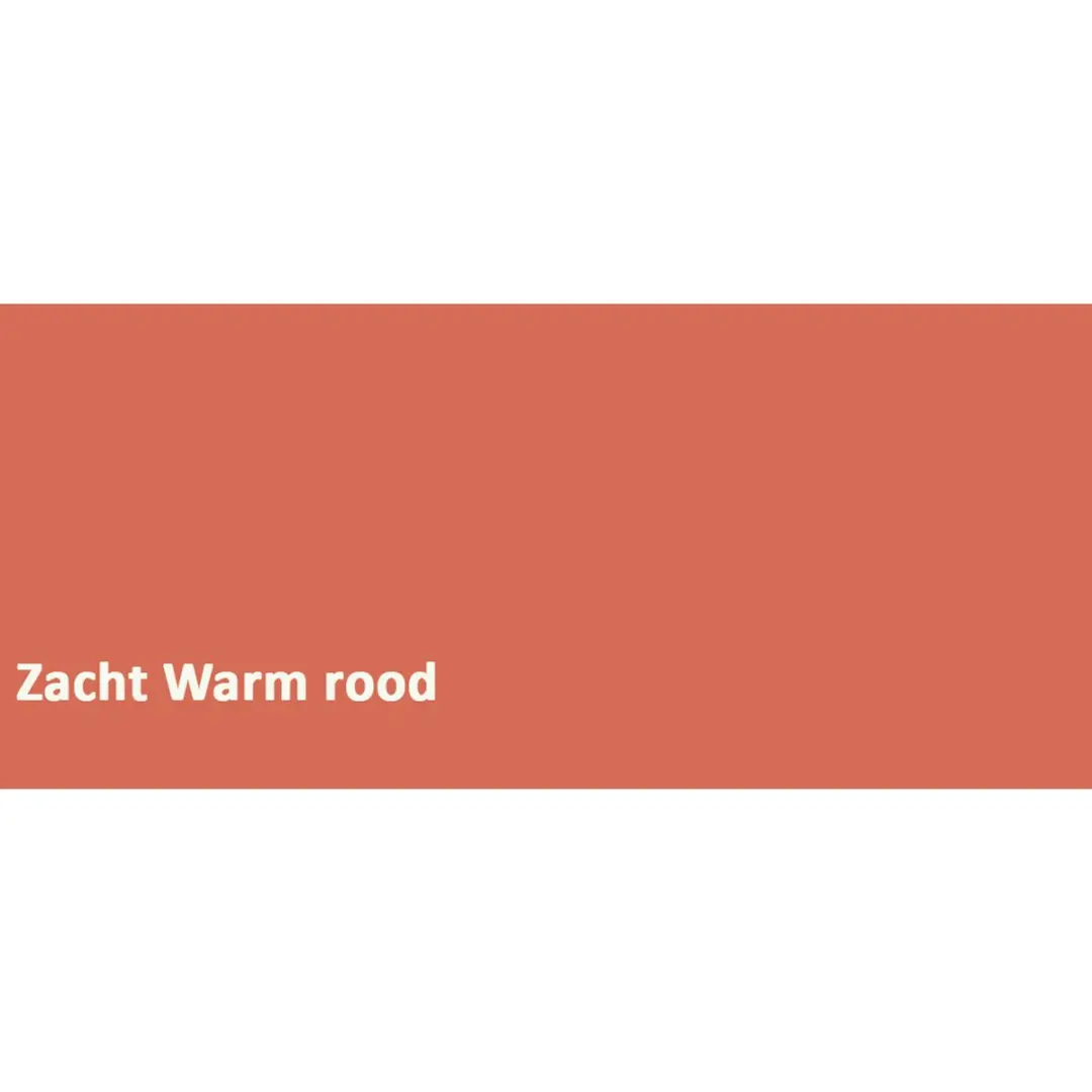 Koopmans Interieurtex Matte Muurverf 10L - Zacht Warm Rood