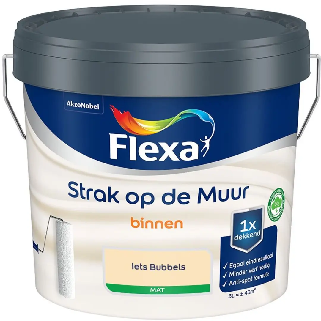 Flexa Strak Op De Muur Binnen Mat Mengverf 5L