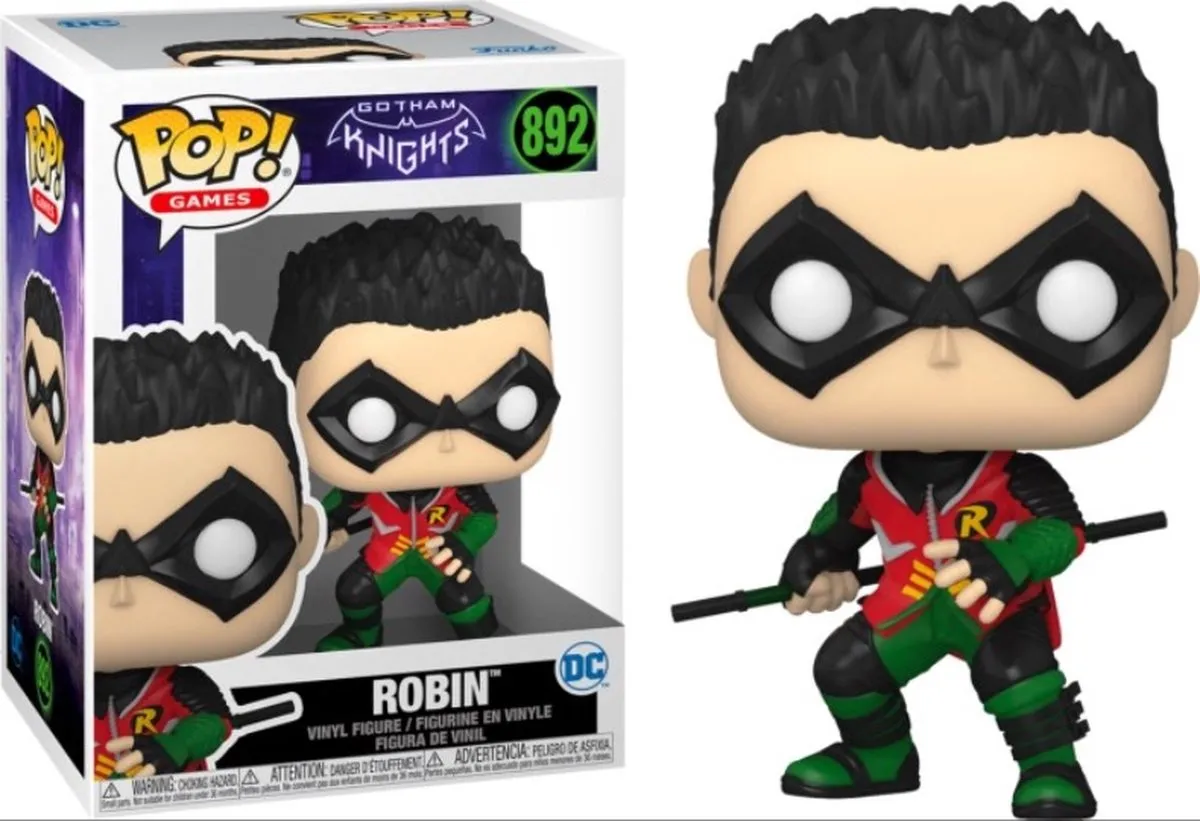 Funko Pop Gotham Knights Robin #892 - 9,5 cm - Multi