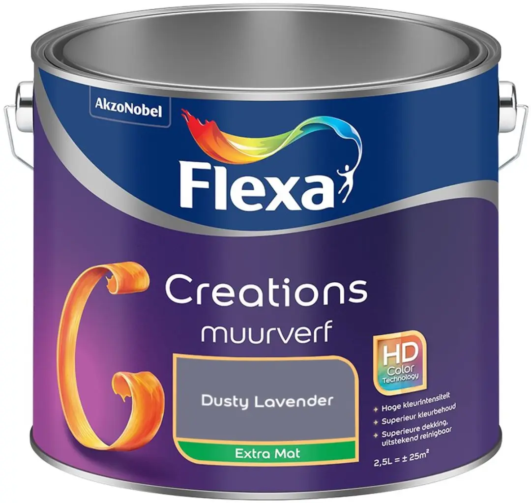 Flexa Creations Muurverf Extra Mat Dusty Lavender 2,5L