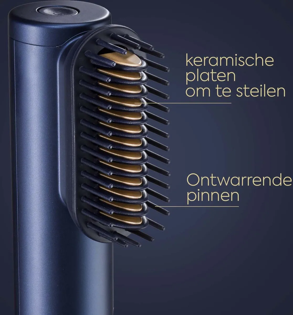 BaByliss 3-in-1 Air Wand AS6550E Föhn - 1500W - Midnight Blue