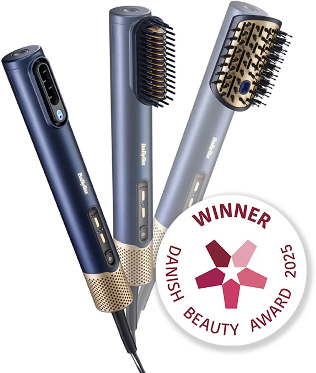BaByliss 3-in-1 Air Wand AS6550E Föhn - 1500W - Midnight Blue