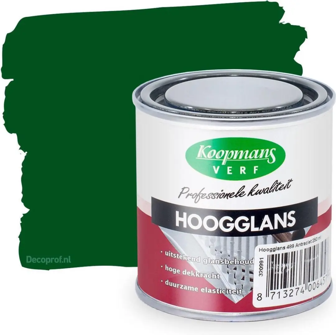 Koopmans Hoogglans 25 Groen 0,25L