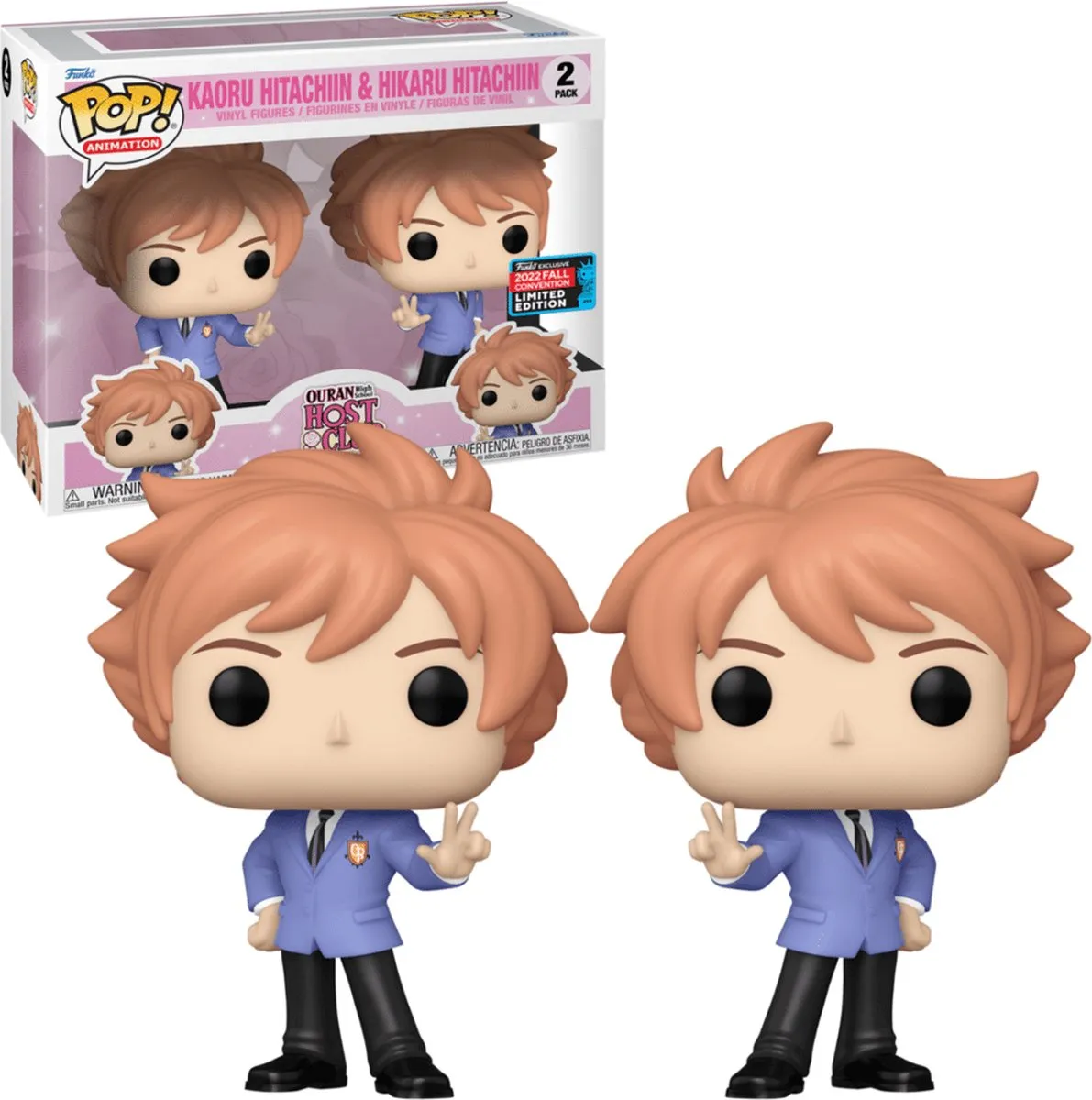 Funko Pop! Ouran High School Host Club Kaoru & Hikaru 2-Pack