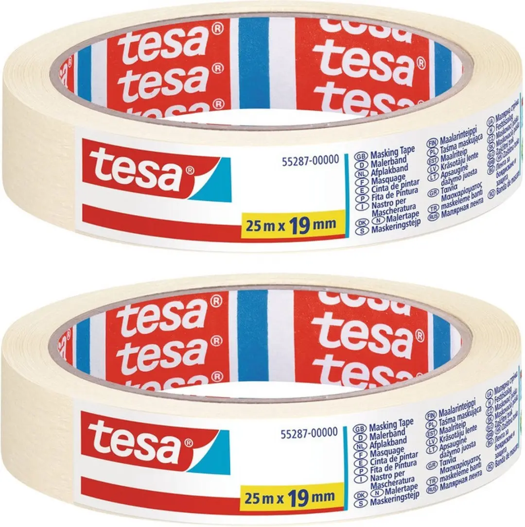 Tesa Afplaktape 19mm x 25m