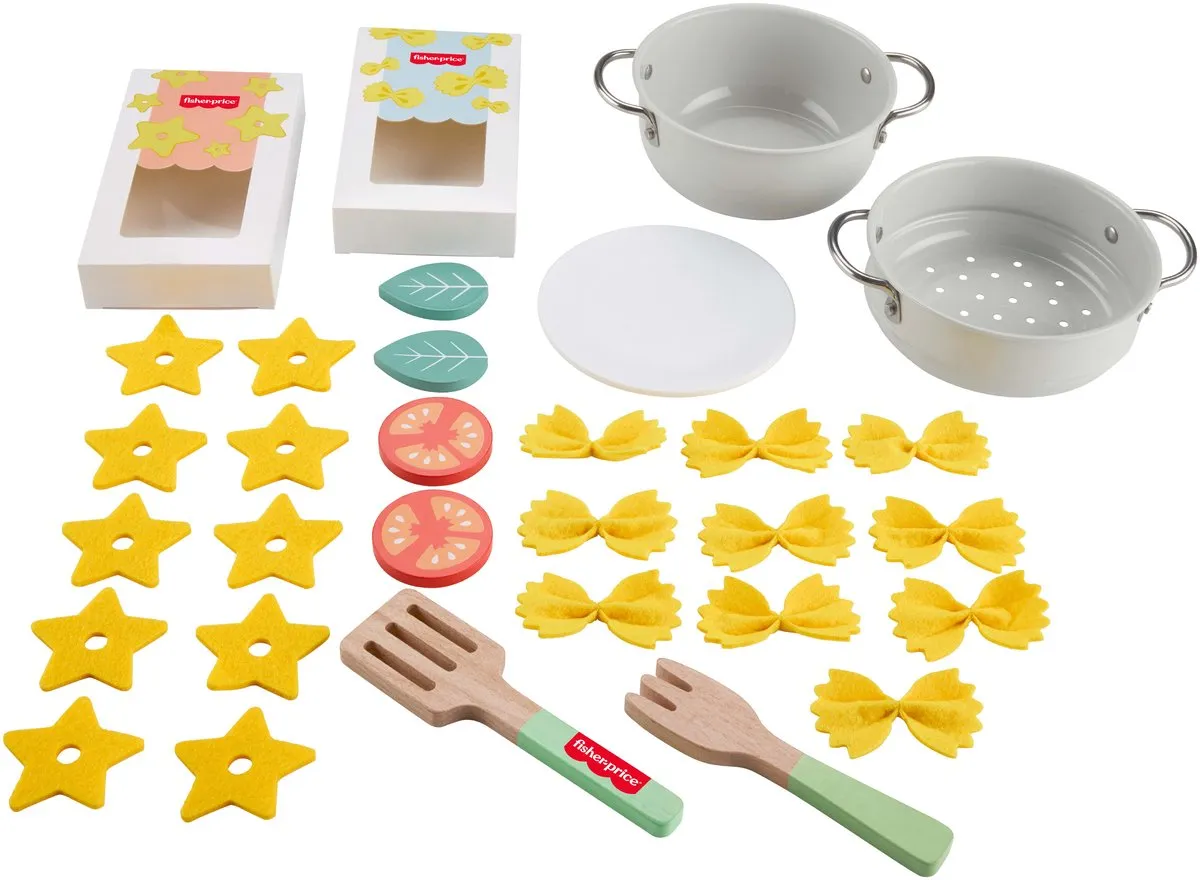 Fisher Price Houtpulp Set Multicolor