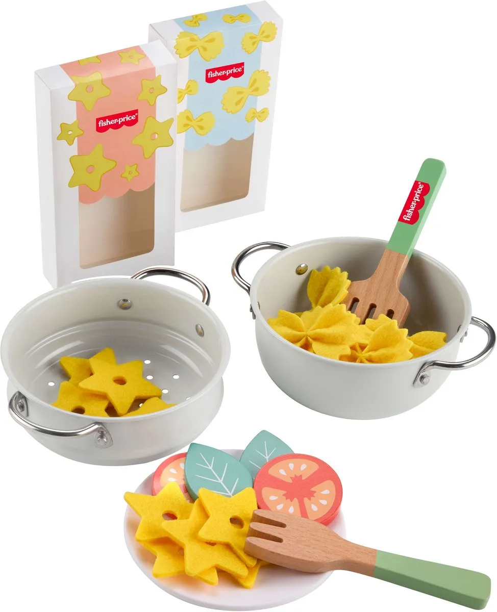 Fisher Price Houtpulp Set Multicolor