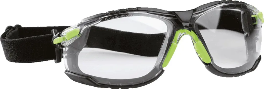 3M Solus 1000 Veiligheidsbril - Groen/Zwart
