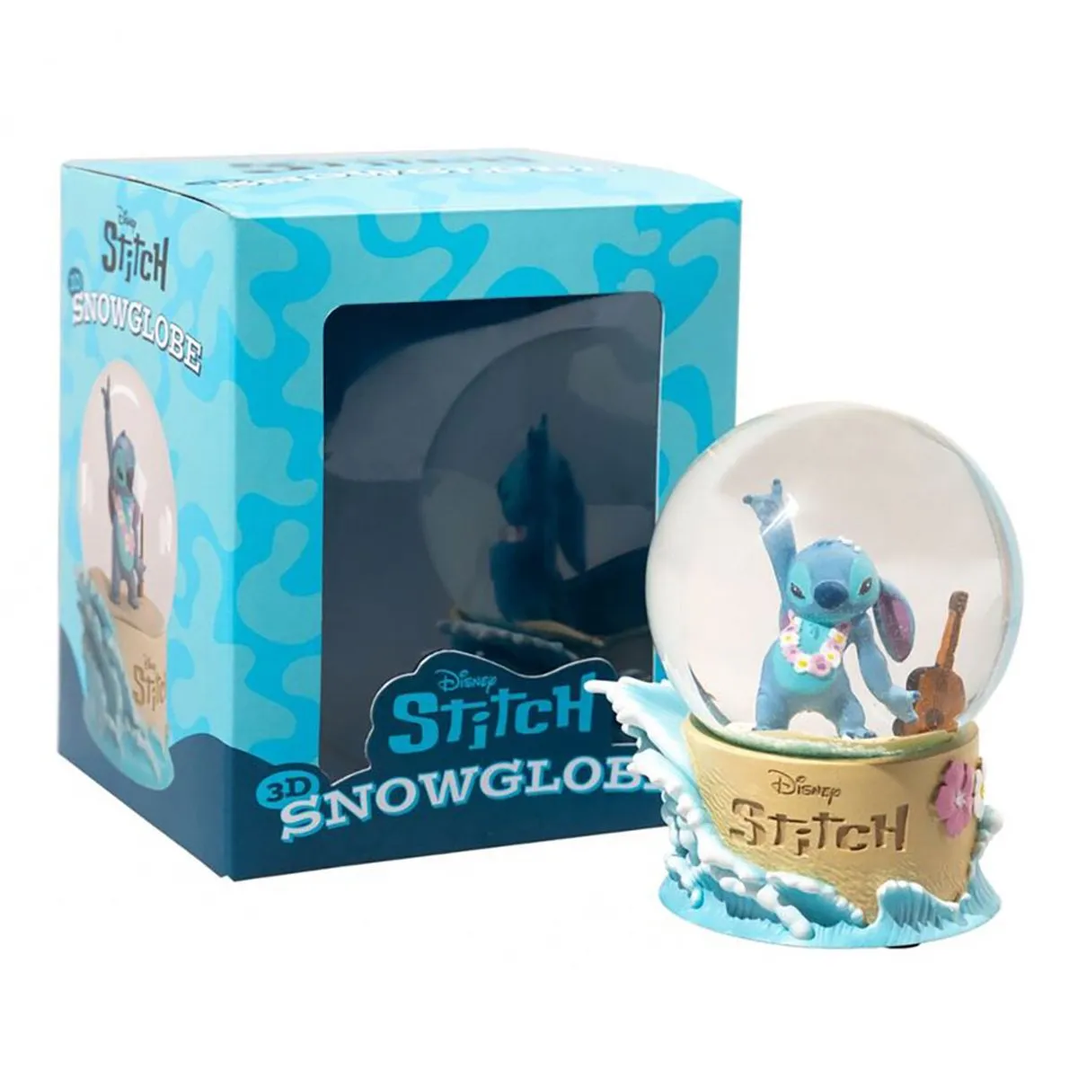 Star Wars Stitch Sneeuwbol 80mm - Blauw