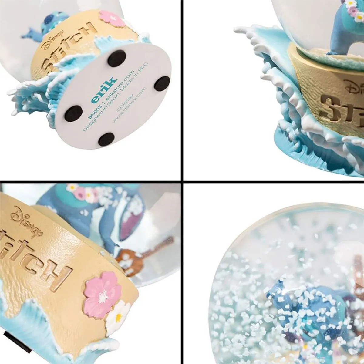 Star Wars Stitch Sneeuwbol 80mm - Blauw - afbeelding 6 van 6