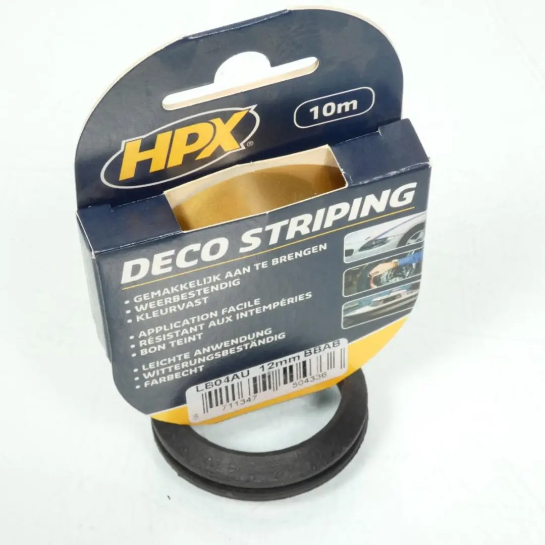 HPX Goud Deco Striping 12mm x 10m