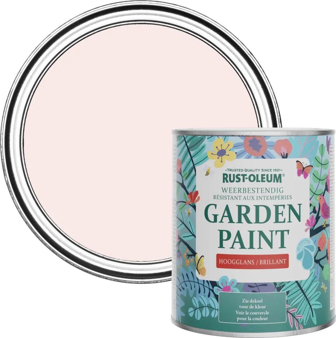 Rust-Oleum Porselein Roze Hoogglans 750ml