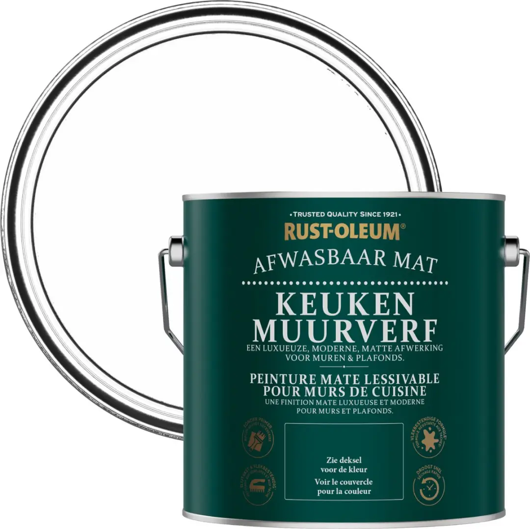 Rust-Oleum Wit Keukenverf Katoen 2,5L