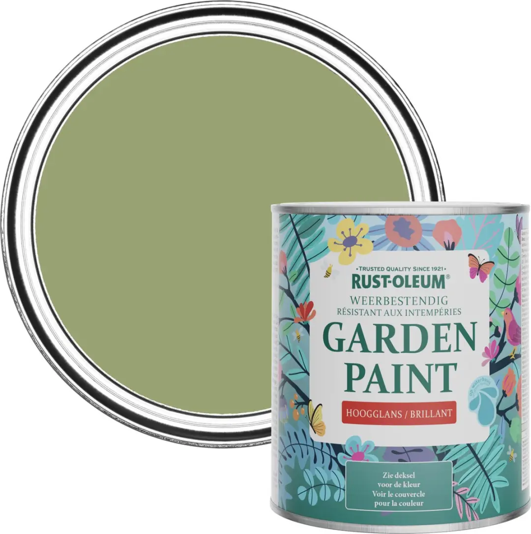 Rust-Oleum Familiar Ground Groen Tuinverf 750ml