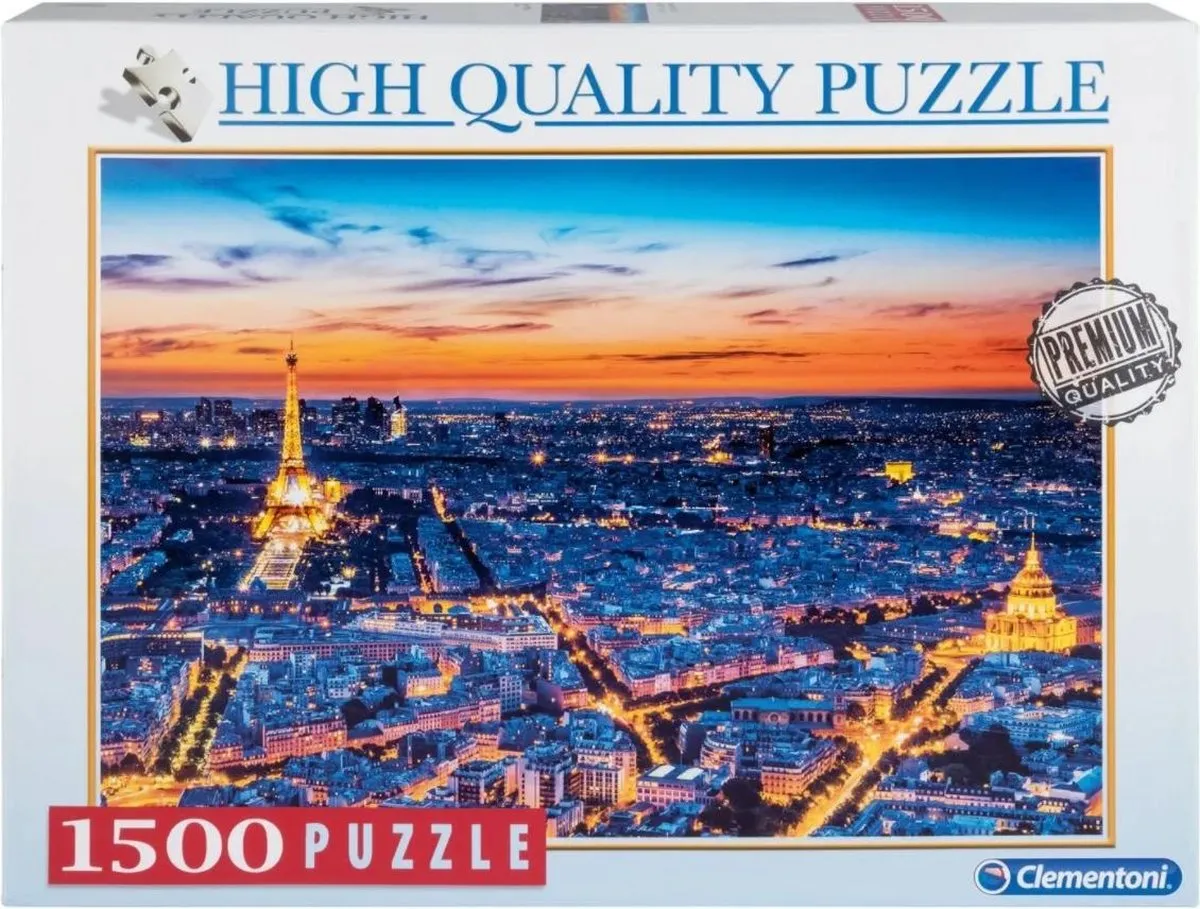 Clementoni Parijs Puzzel 1500 Stuks