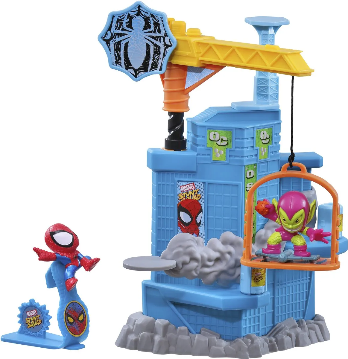 Hasbro Marvel Stunt Squad Spider-Man vs Green Goblin Speelset