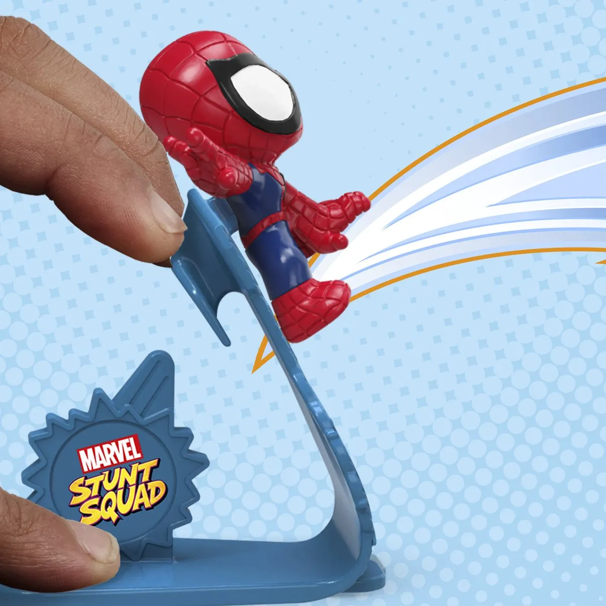 Hasbro Marvel Stunt Squad Spider-Man vs Green Goblin Speelset - 2-4 Spelers