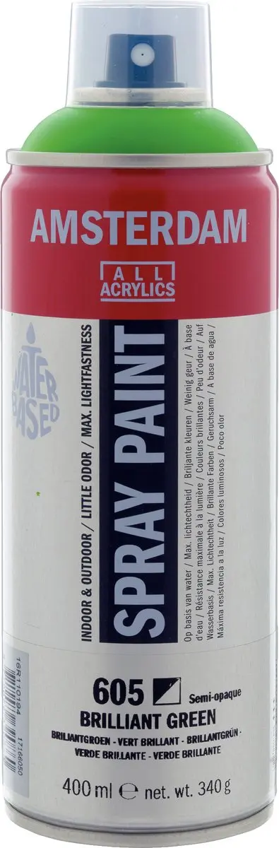 Amsterdam Spraypaint Briljantgroen 400ml