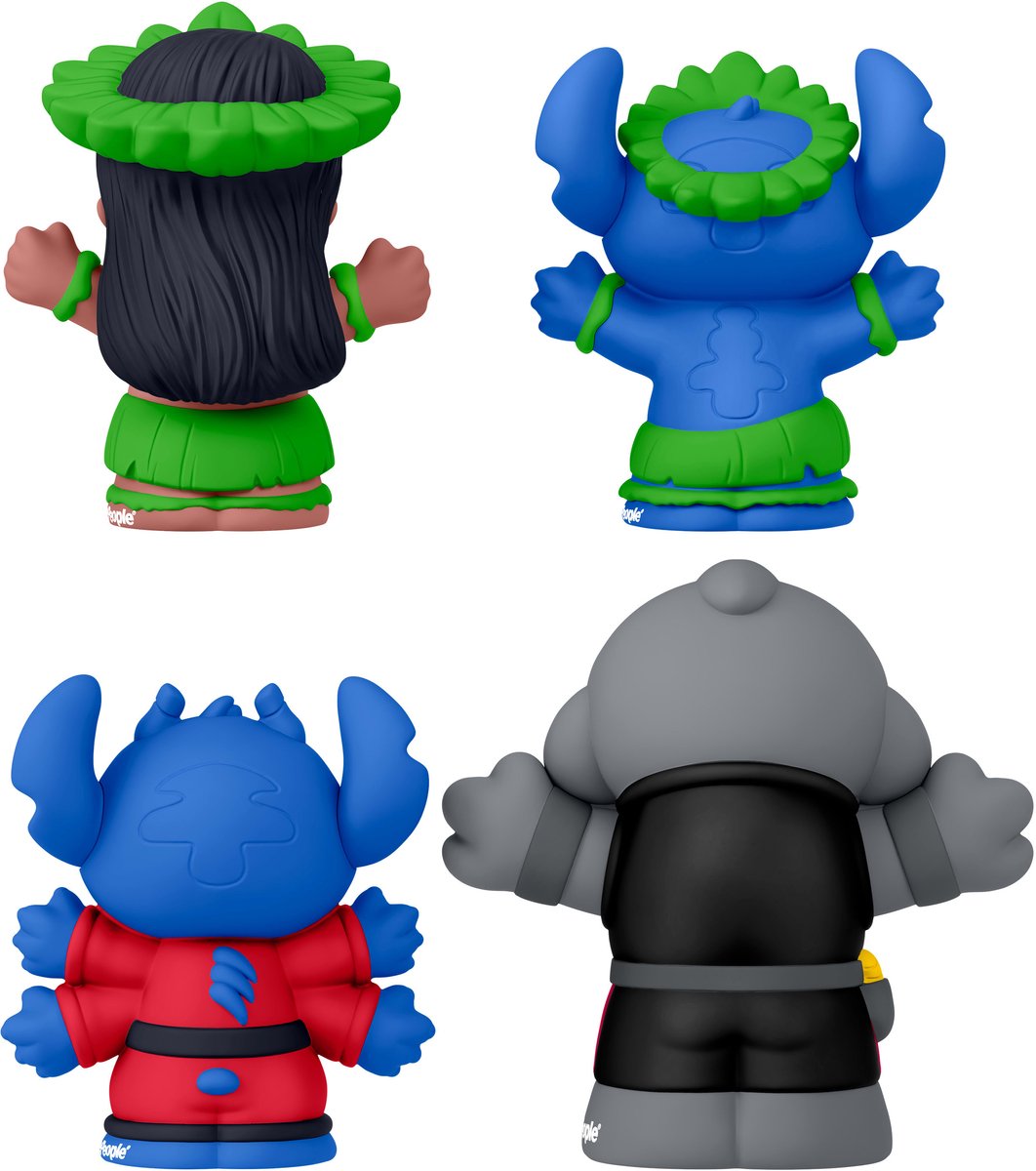 Little People Collector Disney Lilo en Stitch Speciale Uitgaveset voor Volwassenen en Fans - 4 Figuren