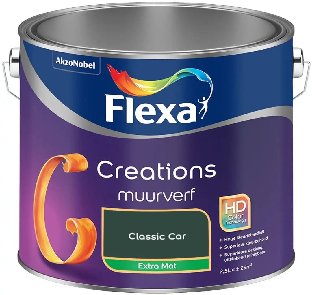 Flexa Creations Muurverf Classic Car - 2,5L